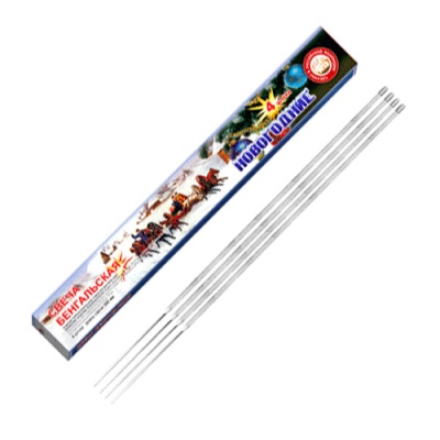Новогодние 300-4 мм. Бенгальские огни купить в Михайловске Свердловской области | mihajlovsksverdlovskaya.salutsklad.ru