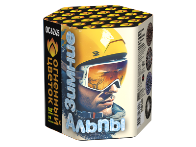 Зимние Альпы Батарея салютов купить в Михайловске Свердловской области | mihajlovsksverdlovskaya.salutsklad.ru