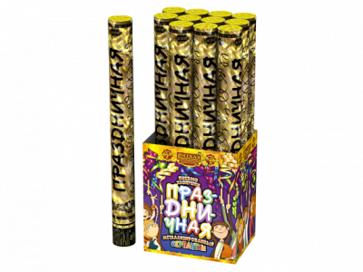 Праздничная 50 Пневматическая хлопушка купить в Михайловске Свердловской области | mihajlovsksverdlovskaya.salutsklad.ru