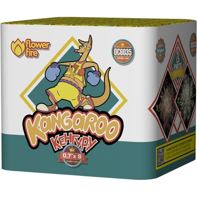 Кенгуру Батарея салютов купить в Михайловске Свердловской области | mihajlovsksverdlovskaya.salutsklad.ru