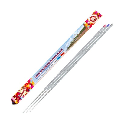 Триколор 400 мм. Бенгальские огни цветные купить в Михайловске Свердловской области | mihajlovsksverdlovskaya.salutsklad.ru