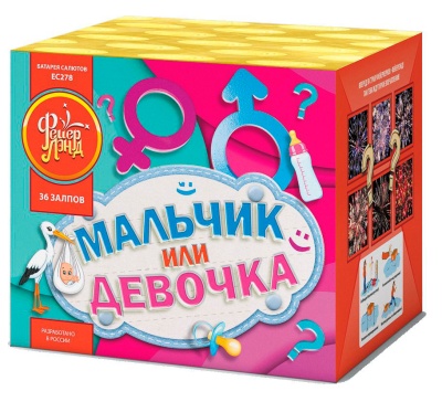 Мальчик или девочка М Фейерверк купить в Михайловске Свердловской области | mihajlovsksverdlovskaya.salutsklad.ru